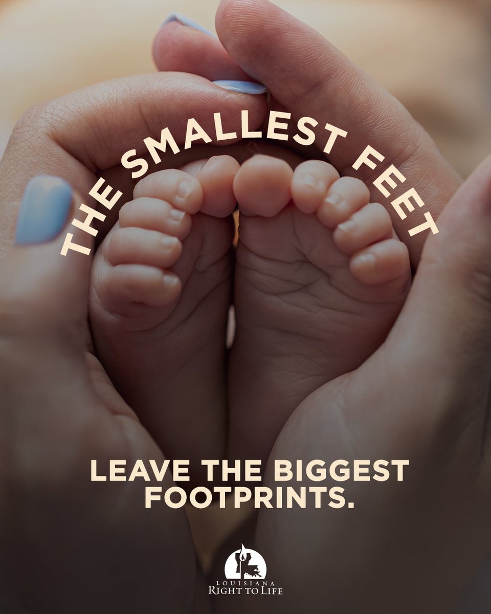 Every child, no matter how small, changes the world in ways we may never fully see.

Let’s protect the tiniest among us, whose footprints remind us that every life has purpose. 👣