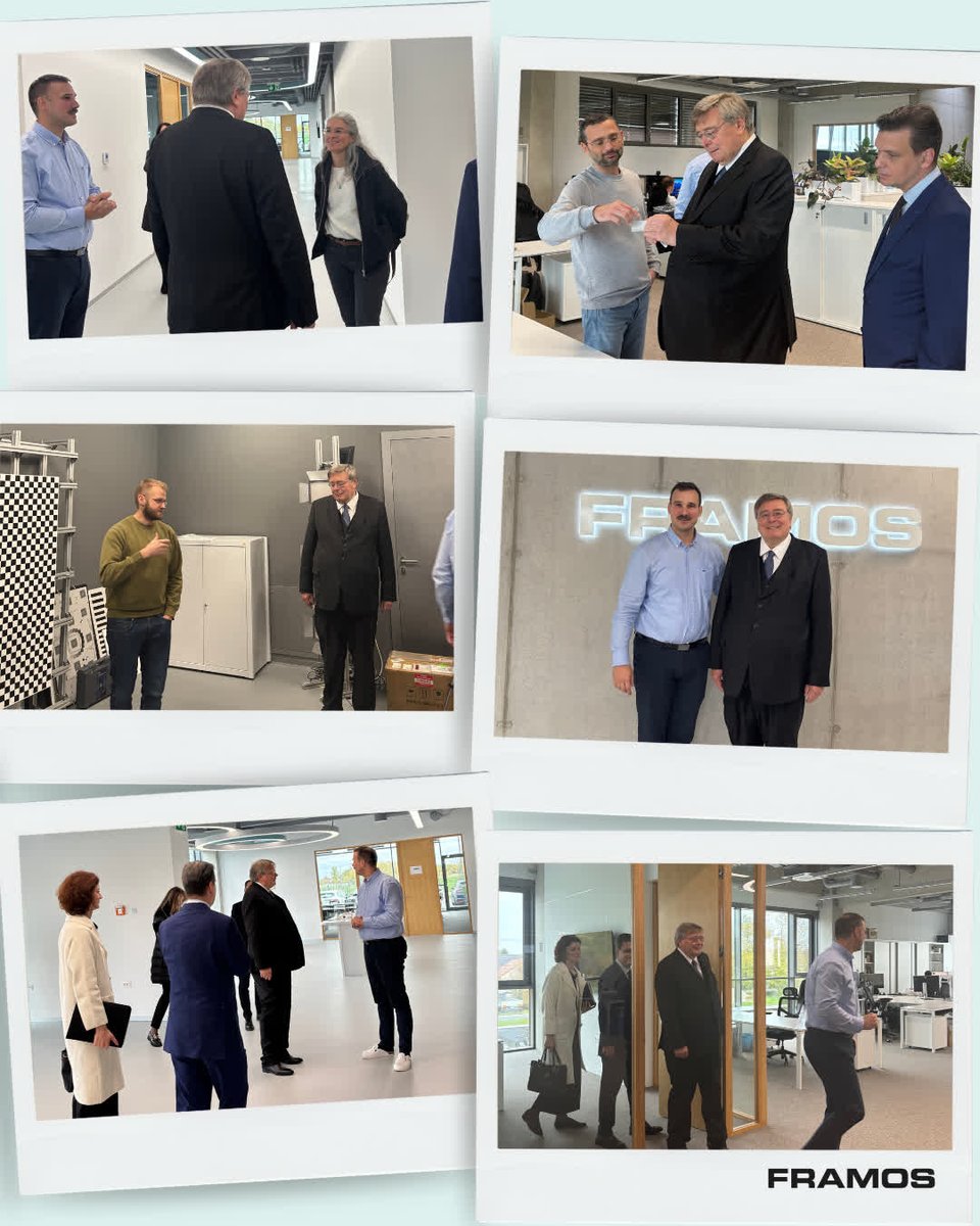 framosimaging's tweet image. We were honored to welcome His Excellency Pascal Hector, Ambassador of the Federal Republic of Germany to Croatia, during his official visit to Međimurje County — the first Croatian region he visited after taking office.

📍 FRAMOS Campus, Čakovec – Made in Europe.

#FRAMOS