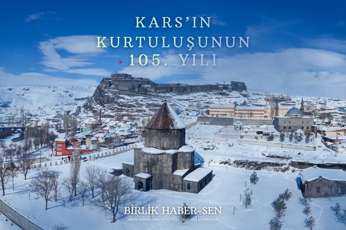 Kars’ın kurtuluşunun 105. yıl dönümünü kutluyor, bu toprakları bizlere emanet eden şehit ve gazilerimizi rahmet ve minnetle anıyoruz. 🇹🇷

#Kars #Kurtuluş #105Yıl
