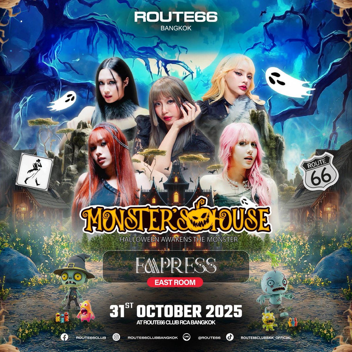 พรุ่งนี้ฝากมาให้กำลังใจสาวๆกันเยอะๆน้าา ✨
🗓 Friday, October 31st, 2025
📍 Route66 Club Bangkok
น้องๆขึ้นโชว์ 00.30-01.30 นะคะ 💖

#EMPRESSTH
#EmpressRizzMeUp
#RizzMeUp
#RisingEnt