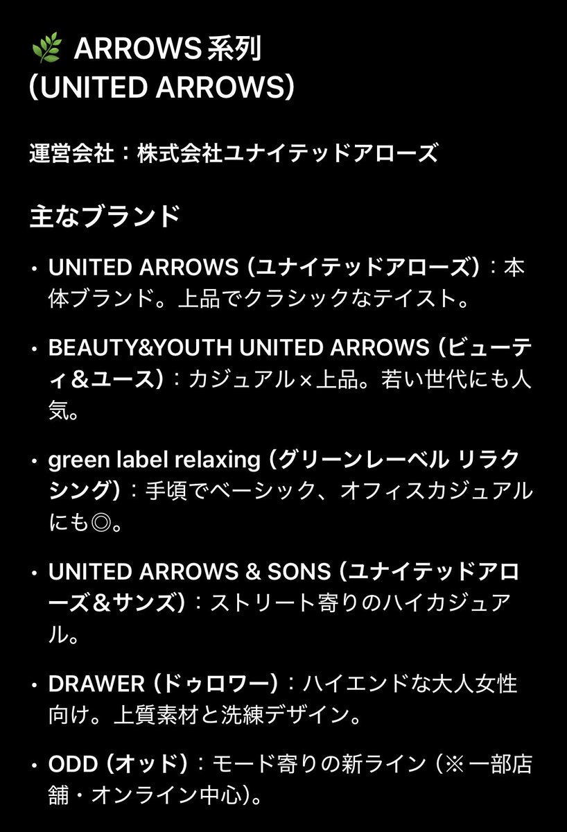 ika_nosushi_'s tweet photo. 前も呟いた気がするけど個人的にはARROWS系列、ベイクルーズ系列、オンワード系列がおすすめ
シーズン終わりに(できれば)、ZOZOTOWNのクーポンとあなただけのタイムセール併用したりするとかなりコスパ良く比較的質の良い服が買える https://t.co/YYy2veXj6I