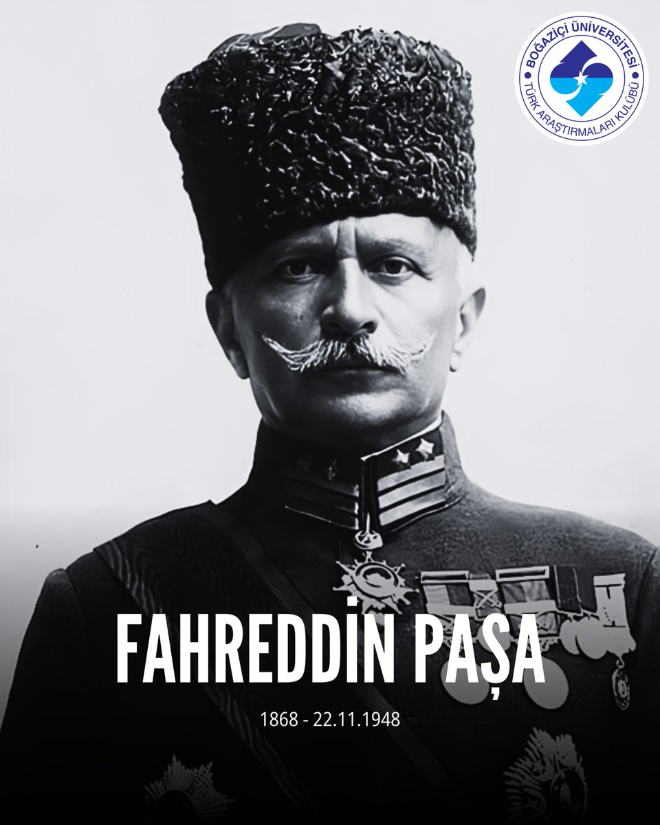 Çöl Kaplanı ve Medine Müdafii, şanlı kumandan Fahrettin Paşa'yı ölüm yıl dönümünde saygı ve minnetle anıyoruz. Ruhu şad olsun.