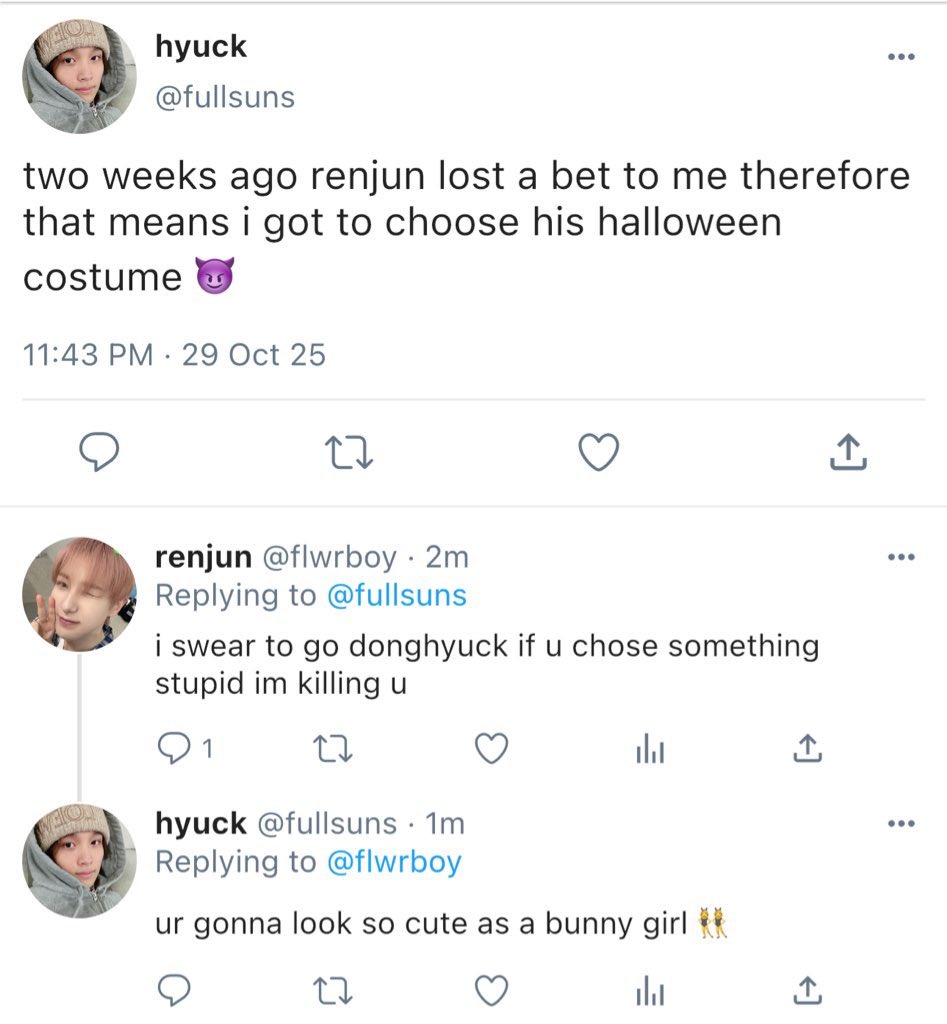 nanajunno's tweet photo. bunny boy~ [ halloween renmin mini au] 

renjun loses a bet to donghyuck and as punishment he choses his costume for halloween cut to jaemin spotting him at a halloween party and he feels a deep interest in him that he cant ignore https://t.co/CBlUzs4rQp