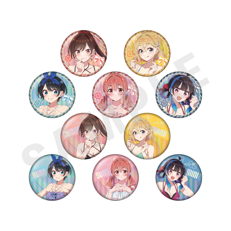 彼女、お借りします　グッズ色々 TVアニメ「彼女、お借りします」2期よりBIGタペストリー、B2