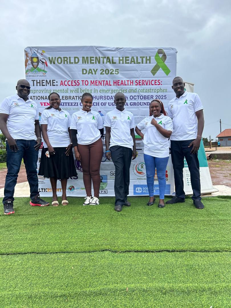 Our #GBV/MHPSS Officer represented GNH at the World Mental Health Day celebrations at Kiteezi Grounds. 
Theme: “Access to #MentalHealth Services for All.”
Together, we champion mental well-being and inclusive support.
#WorldMentalHealthDay #ISRAAID #GNH #MentalHealthMatters #OPM