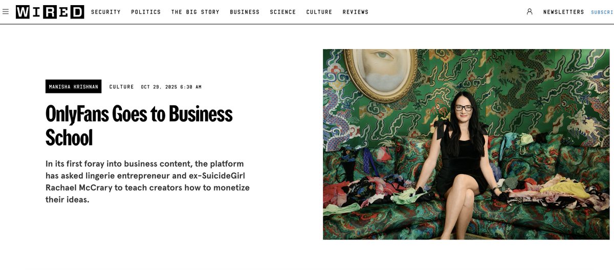 So we have a new competitor