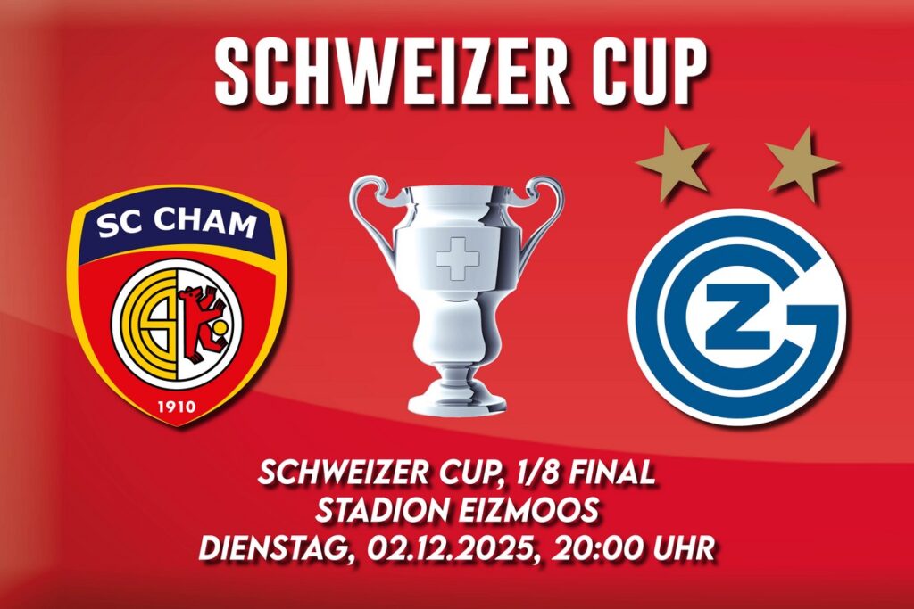 SeeTickets_CH's tweet photo. Im Achtelfinale des Schweizer Cups trifft unser Partner, der SC Cham, auf den GCZ! Mit dem Rekordmeister  wartet ein grosser Brocken - doch die fulminante Cup-Reise soll weitergehen! ⚽ Der SC Cham benötigt Ihre Unterstützung! 
Tickets: https://t.co/JwmMnvDbco  

Hopp SC Cham! 💪 https://t.co/hP7CmmbgV5