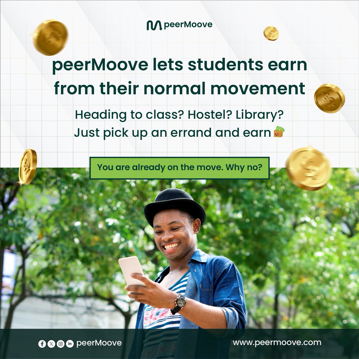 peerMoove tweet media