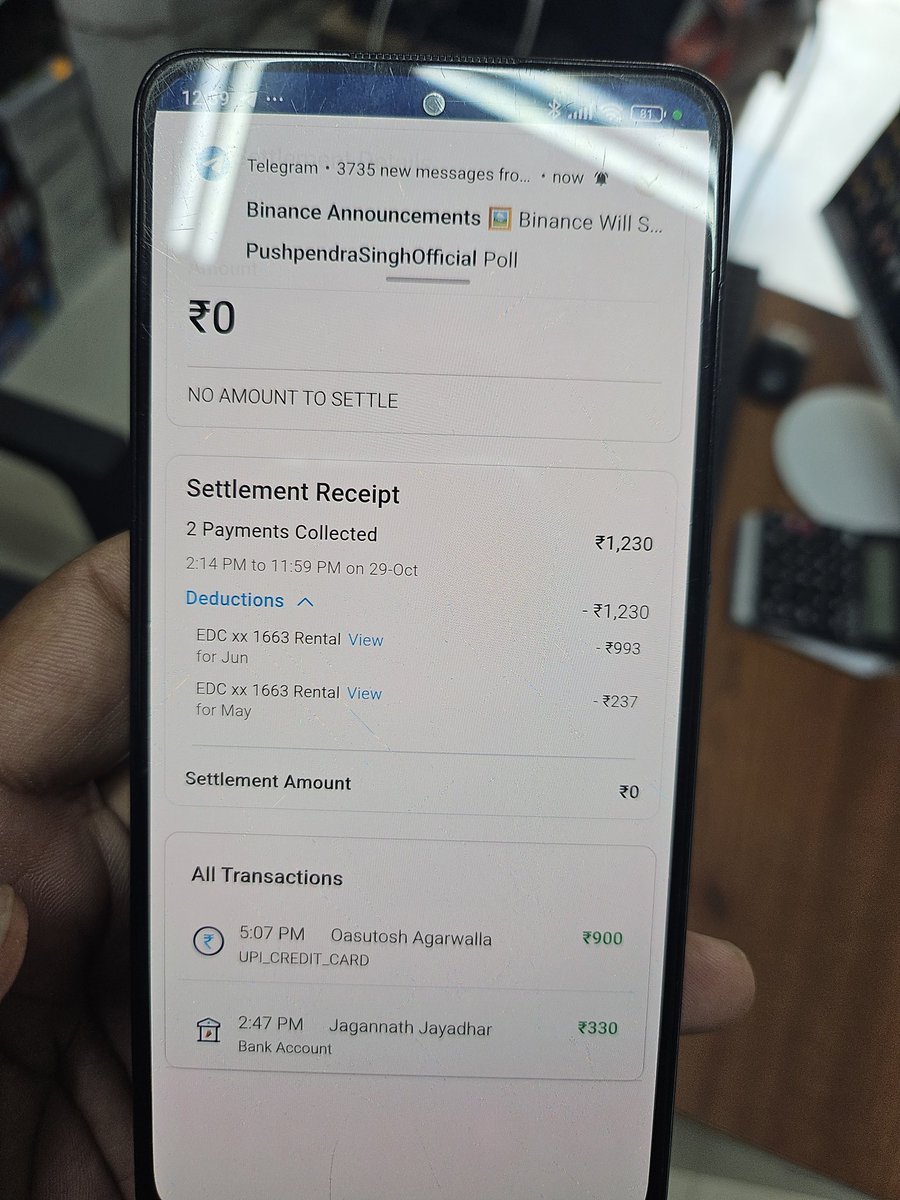 harsh_agarwal__'s tweet photo. @PaytmBusiness PAYTM is a Total Fraudulent company.
This company has been deducting unnecessary charges whenever someone sent some money into the Paytm linked device. After I surrendered my device, they are still deducting money. https://t.co/BkbSpHgAGH