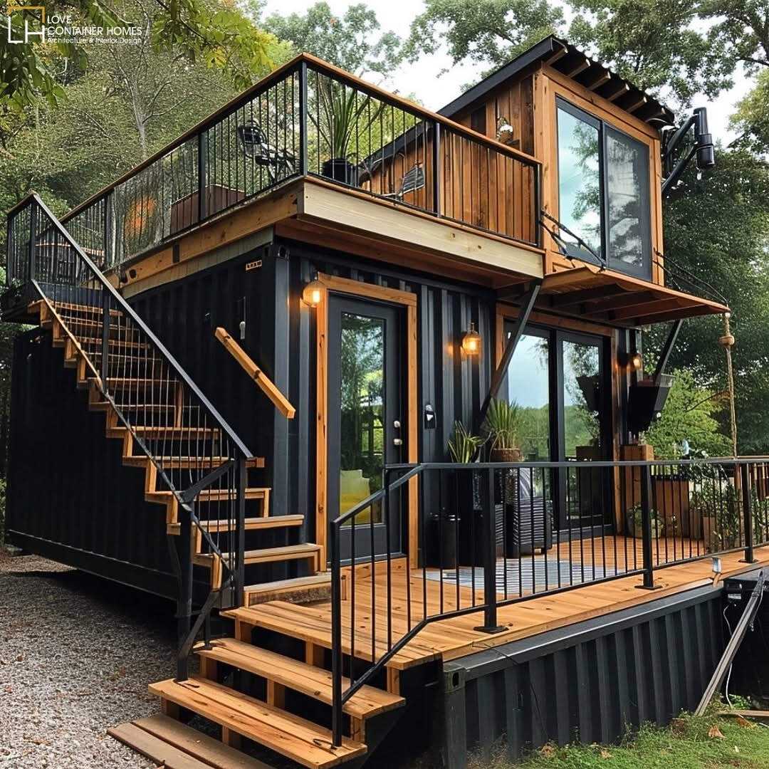 LCH_studios's tweet image. Would you live in a house built out of shipping containers? Rate this one on a scale of 0-10.  Visit us at lovecontainerhomes.com for container house plans and designs.
#architecture #shippingcontainer #containerhome #containerhouse #house #prefab