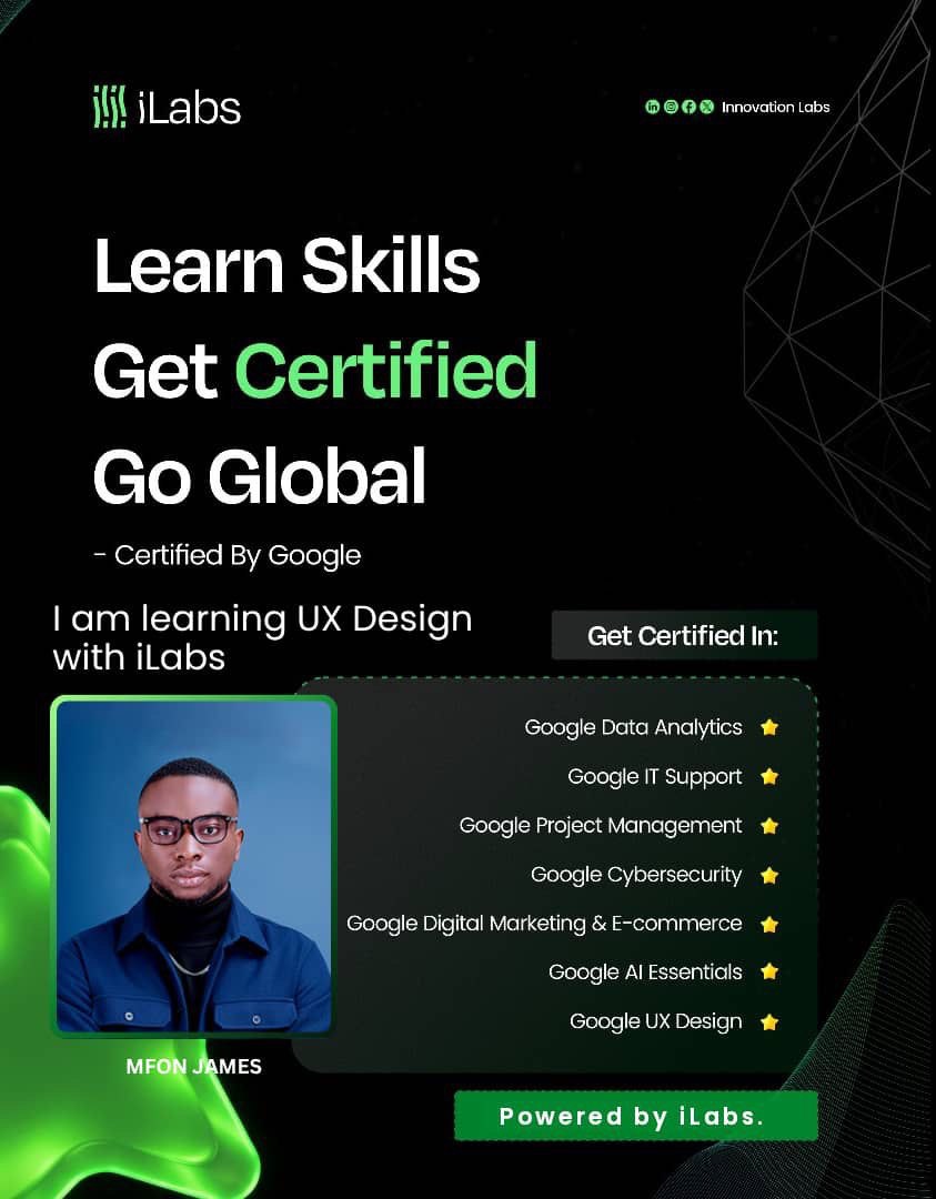 ilabsglobal's tweet photo. Our learners are leveling up with globally recognized Google certifications through iLabs!

They’re not just learning — they’re preparing to lead, innovate, and go global 🌍

Enroll: https://t.co/GPGL705J8T

#iLabs #GoogleCertified #DigitalSkill https://t.co/AOaN22N9W7