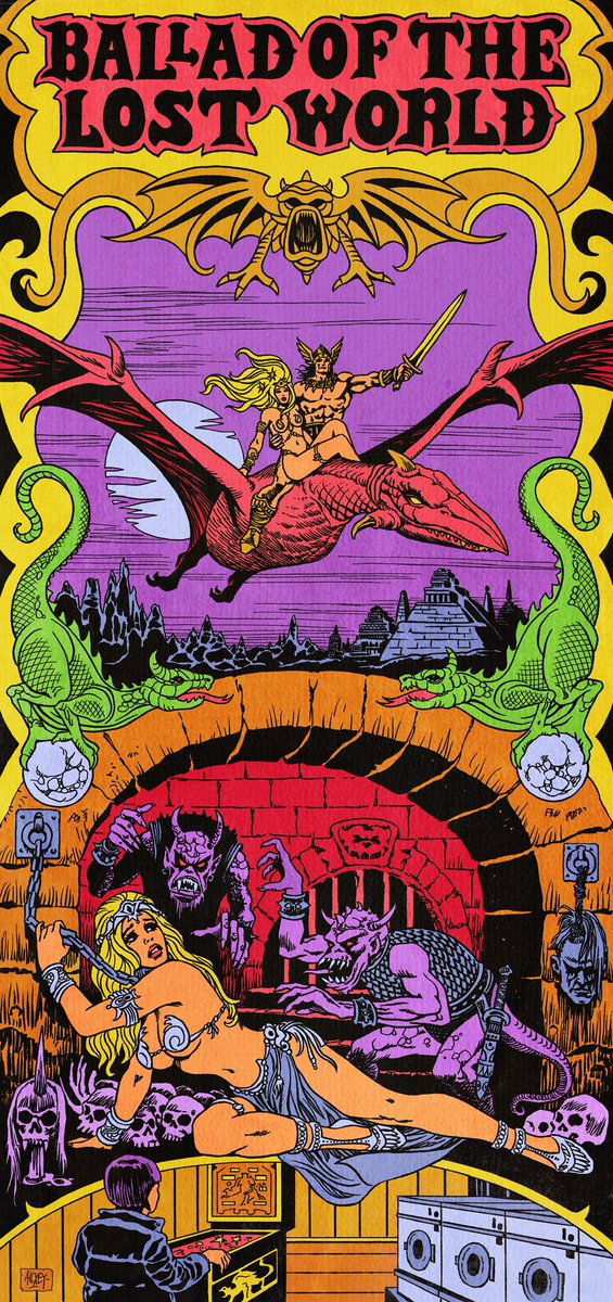 That's the kind of fantasy I love to draw!