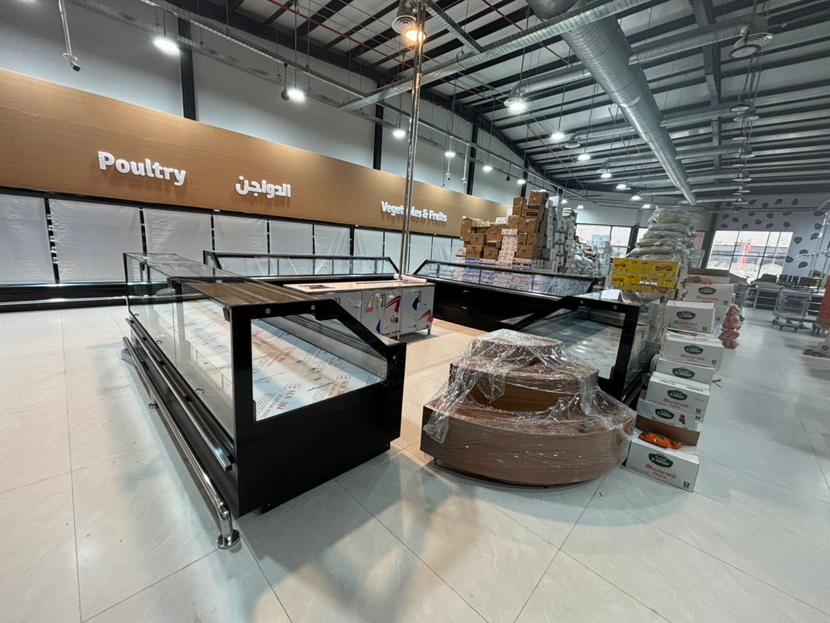 SmartRefKsa's tweet image. Proud to announce the successful installation of a full refrigeration system for Jandola market.
Another milestone achieved by our team — delivering precision, performance, and reliability. 💪
#SmartRefrigerator #RefrigerationExperts #TeamWork