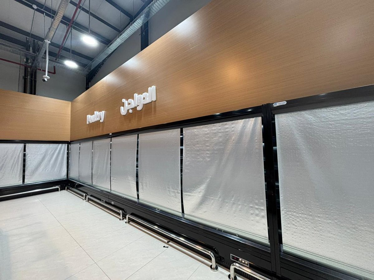 SmartRefKsa's tweet image. Proud to announce the successful installation of a full refrigeration system for Jandola market.
Another milestone achieved by our team — delivering precision, performance, and reliability. 💪
#SmartRefrigerator #RefrigerationExperts #TeamWork