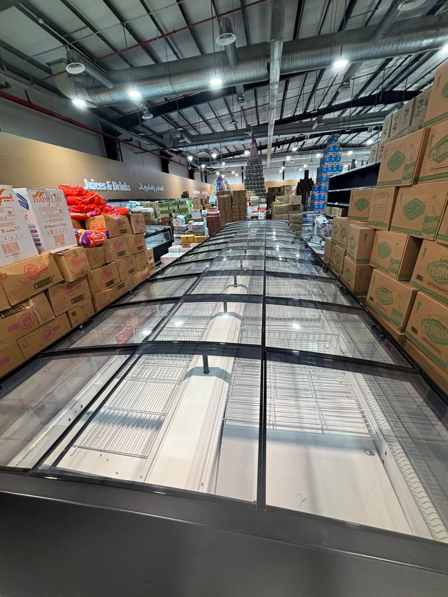 SmartRefKsa's tweet image. Proud to announce the successful installation of a full refrigeration system for Jandola market.
Another milestone achieved by our team — delivering precision, performance, and reliability. 💪
#SmartRefrigerator #RefrigerationExperts #TeamWork
