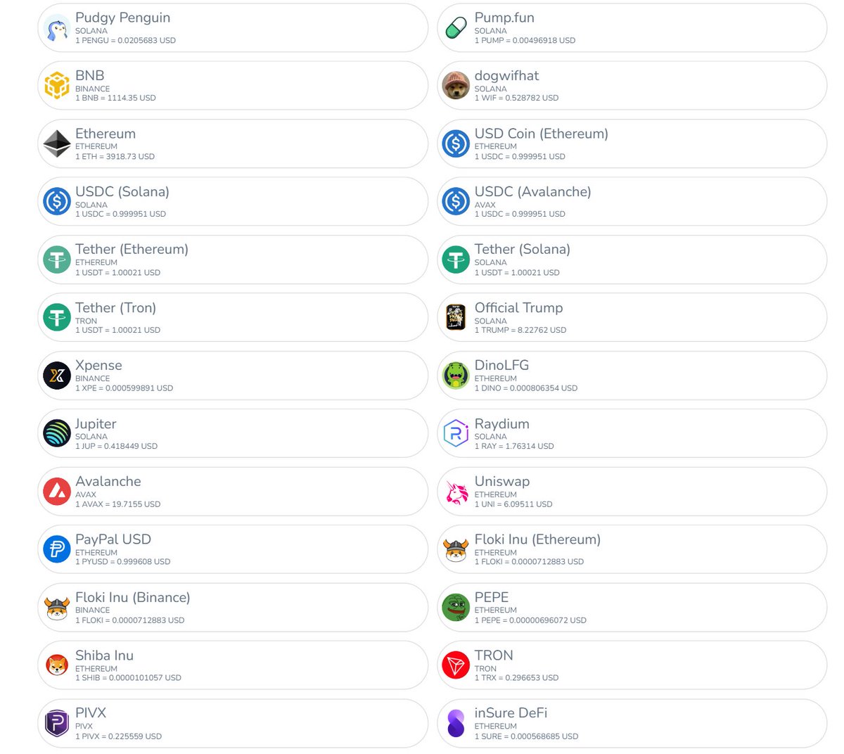 GM Shoppers 🛍️

Which token / memecoin should we list next on shopping.io ?
