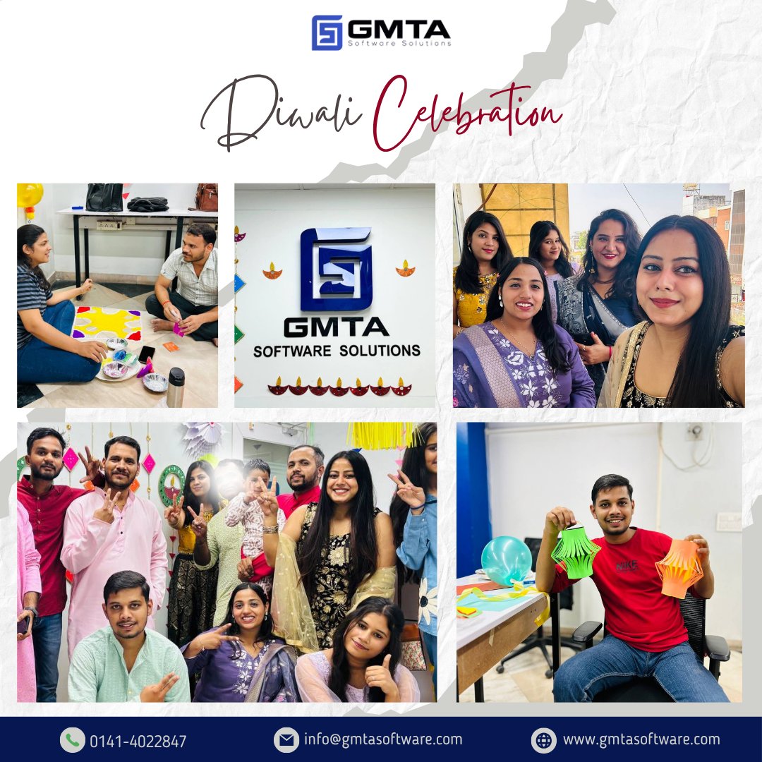 GmtaSoftware's tweet image. ✨ 𝑾𝒉𝒆𝒏 𝒄𝒓𝒆𝒂𝒕𝒊𝒗𝒊𝒕𝒚 𝒎𝒆𝒆𝒕𝒔 𝒄𝒖𝒍𝒕𝒖𝒓𝒆 — 𝒊𝒕’𝒔 𝑫𝒊𝒘𝒂𝒍𝒊! ✨

At @GmtaSoftware, we take pride in building not just software — but a culture where every occasion becomes a reason to connect, celebrate, and grow together.✨

#GMTA #GMTASoftware #Diwali2025