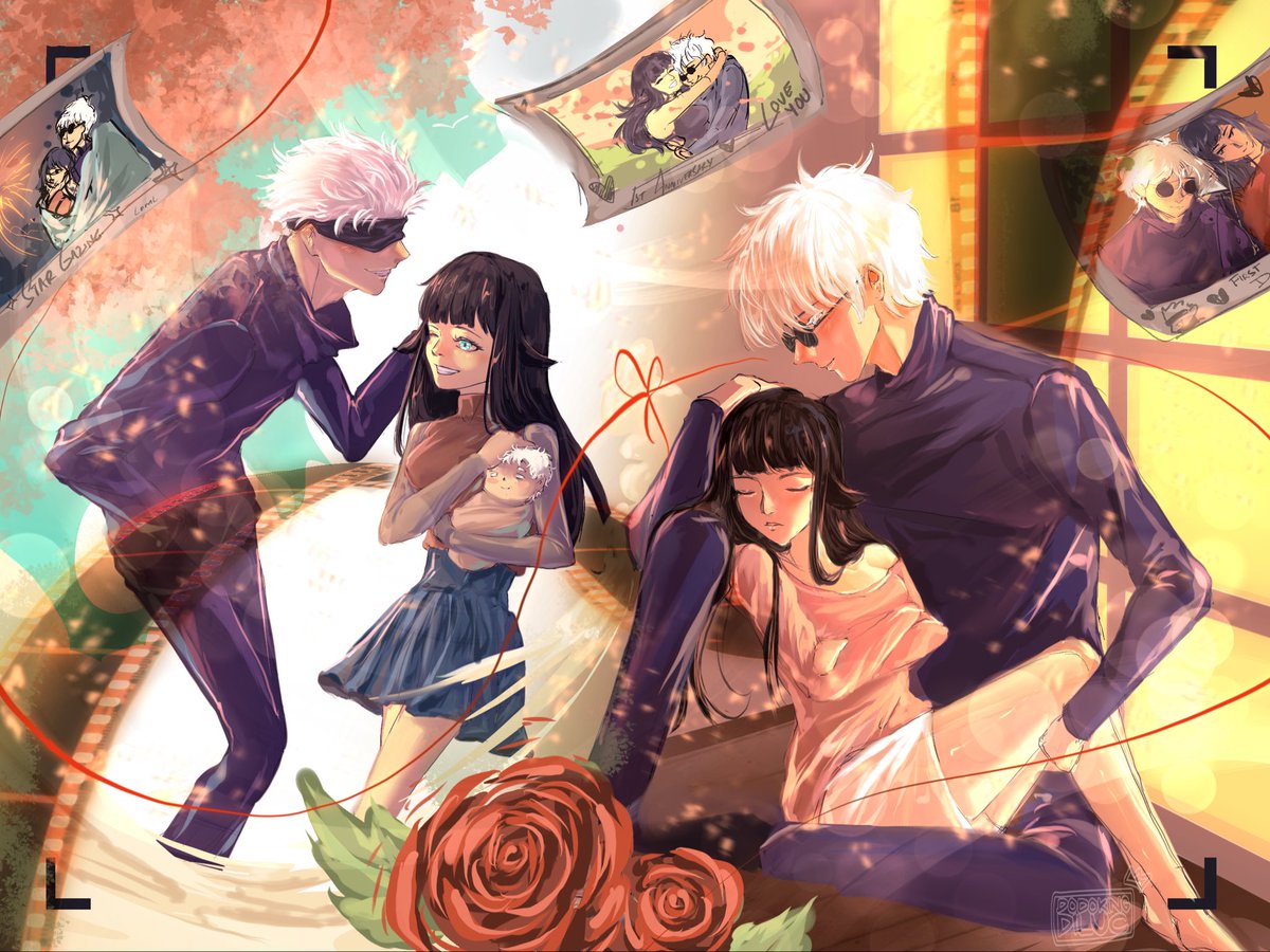 “From school days and first dates… to anniversaries and a life built together… this is a glimpse into every memory between us” #erinaLycoris #gojosaturo <a href="/ErinaVtuber/">🎀 Erina Gojo Lycoris 🎀 Vtuber Artist</a> 🌸✨