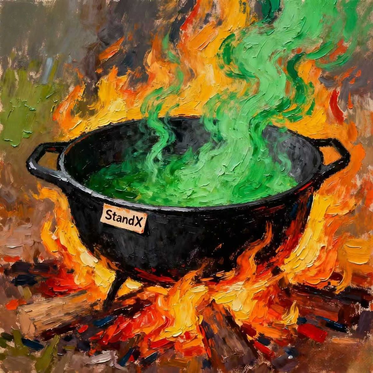 dixpaletta's tweet photo. Just another witch scrolling X for airdrops 🧙‍♀️ @StandX_Official https://t.co/tQm1Dx7NKM