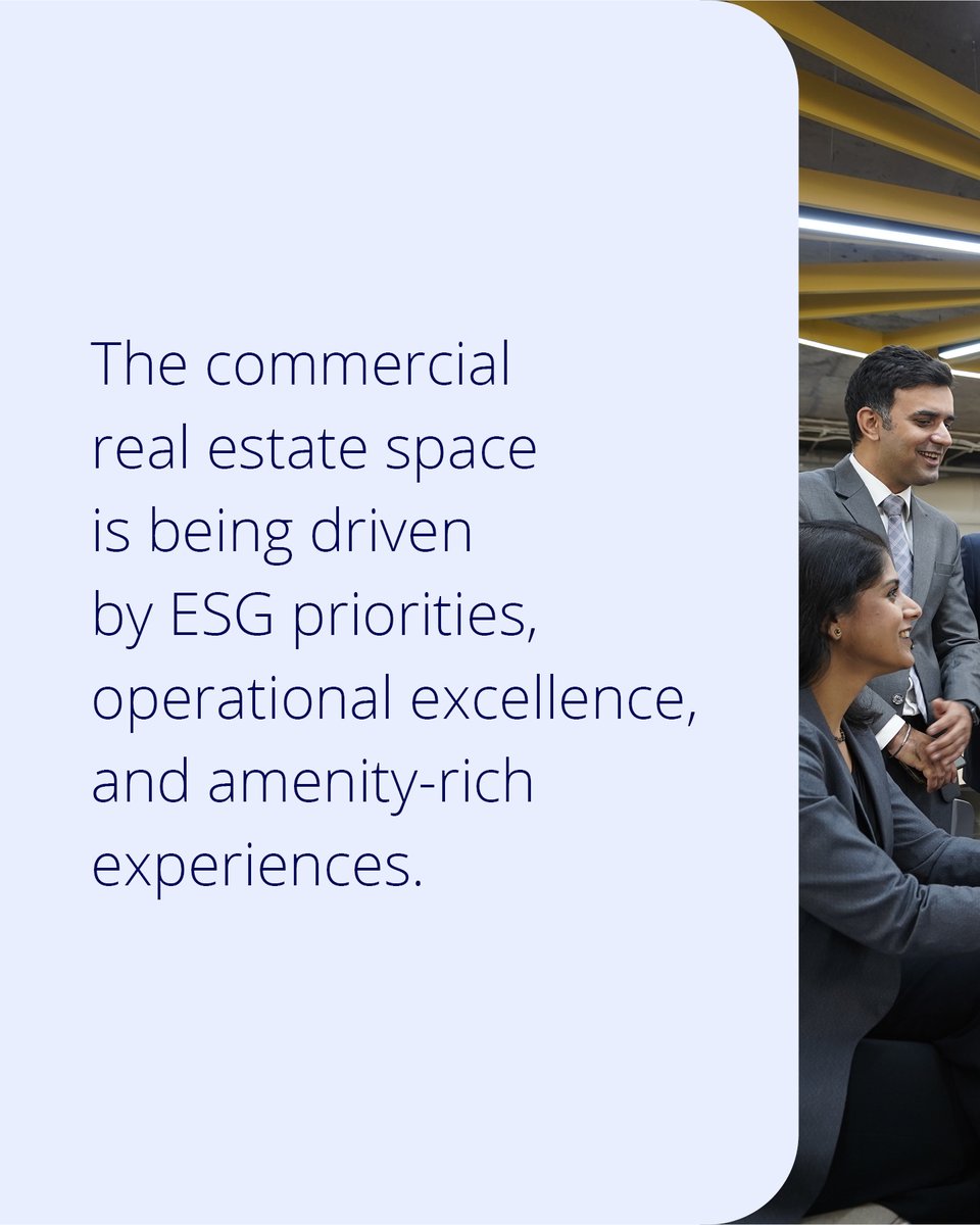 colliers_ind's tweet image. The commercial real estate landscape is far more than simply bricks and mortar, and now office solutions require data-driven insights and ESG-aligned strategies.

More about Arpit’s expertise here - ow.ly/hT1m50Xk9AS

#ColliersIndia #ExpertInsights #OfficeSolutions