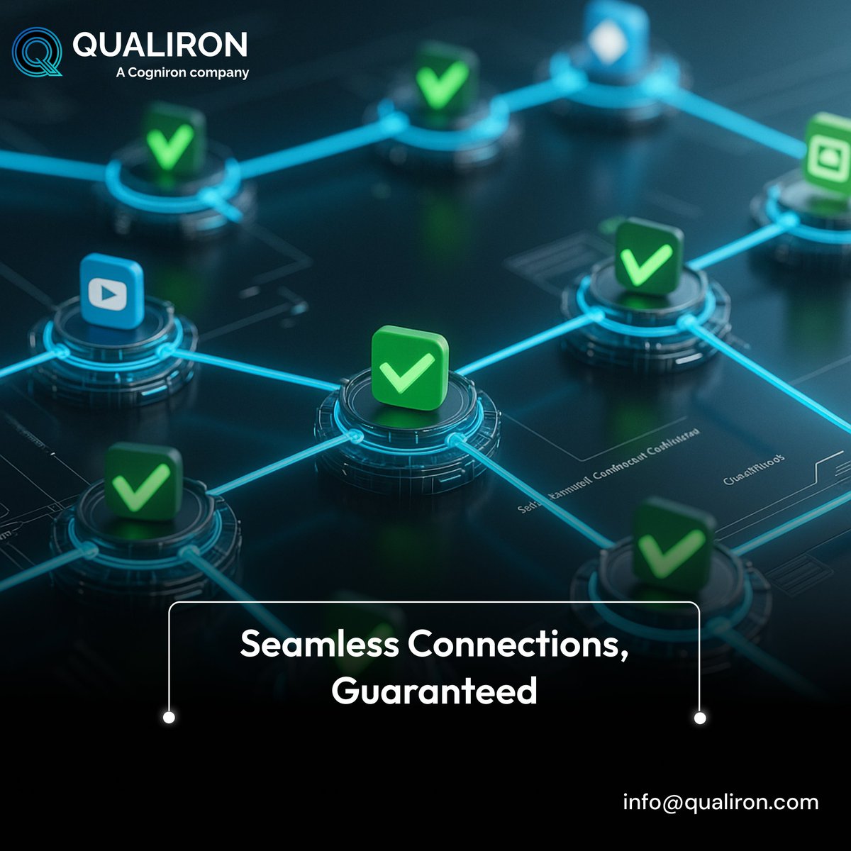 qualiron's tweet image. Modern apps rely on interconnected systems, making web services testing vital.

At Qualiron, we test APIs and integrations for performance, security and reliability—ensuring seamless, scalable and dependable digital experiences.

#WebServicesTesting #IntegrationTesting #Qualiron