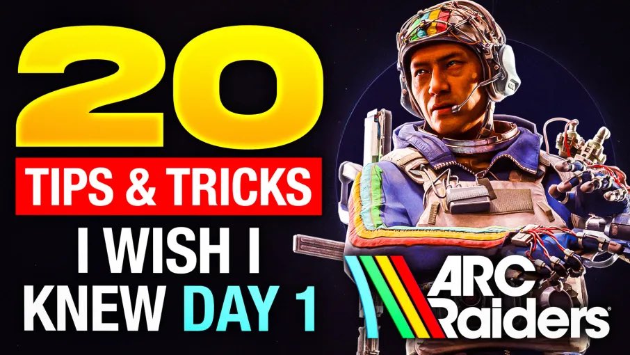 The ULTIMATE Beginners Guide to ARC Raiders!

20 Tips I Wish I Knew Day 1!

An in-depth breakdown of enemies, combat tips, inventory management, crafting, weapons, healing mechanics, and so much more!

Watch: youtu.be/O0MdbTl0vDM