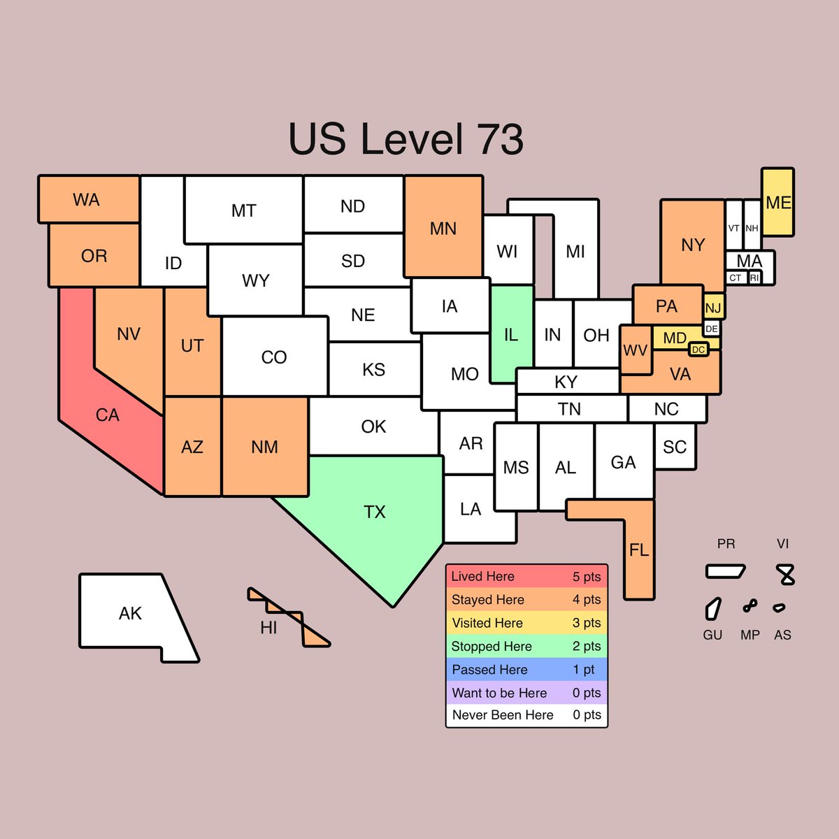 it’s interesting seeing it all laid out like this, it’s more than I was expecting haha