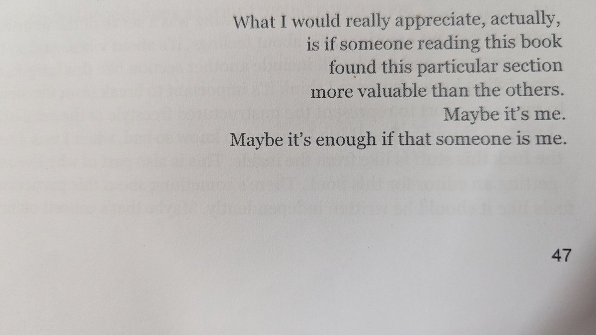 Shuckle_xD's tweet image. @visakanv this part of the book was a masterpiece, I have often used this as an example when I also feel emotionally flustered. 
Letting my subconscious and conscious mind bleed out onto a page without filters.  
Thank You!