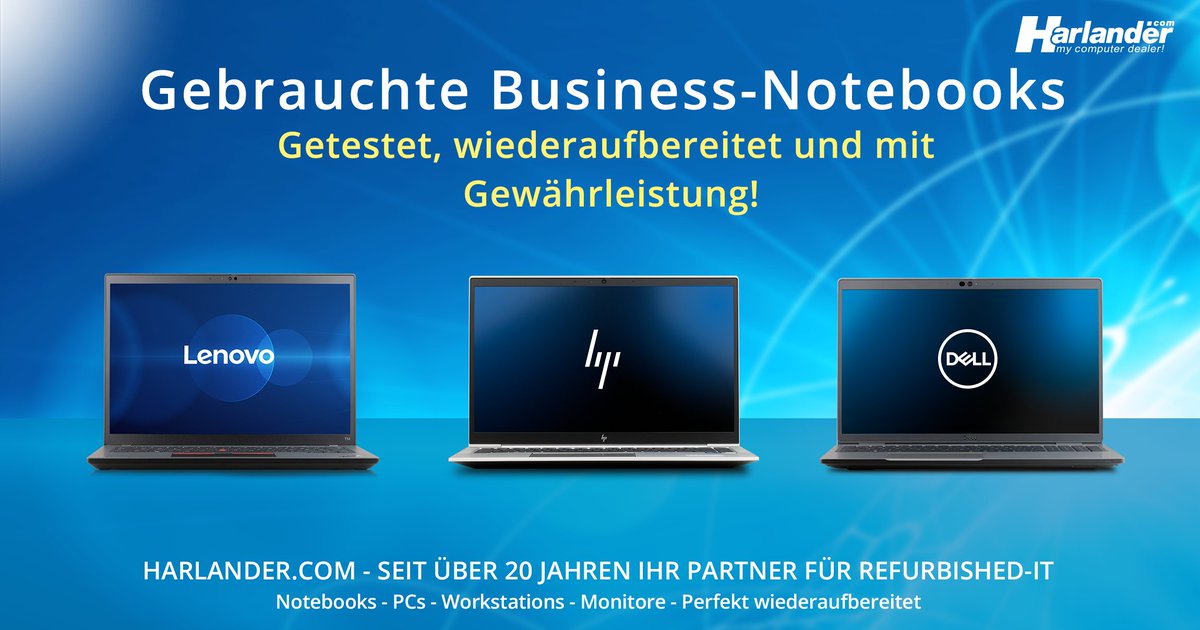 Harlander_com's tweet photo. Ihr sucht gebrauchte, wiederaufbereitete Notebooks mit Gewährleistung zu einem vernünftigen Preis?
Haben wir:
https://t.co/QOJcxQJ5FV
✅ Notebooks von Harlander - weil gebraucht einfach clever ist!
#angebote #gebrauchteNotebooks #refurbished #gebrauchteComputer #harlander https://t.co/SH2gxwVbGY
