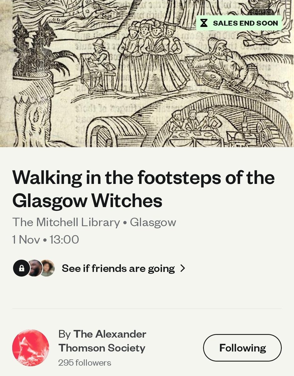 Happy #Halloween week 🎃
If you are looking for something different to do, come along to my free talk this coming Saturday. "Walking in the footsteps of the #Glasgow #Witches"
Sat 1 Nov • 1pm • Mitchell Library
More info via Eventbrite:
eventbrite.co.uk/e/walking-in-t…
<a href="/madisonmitchel1/">Dr Claire Mitchell KC</a>