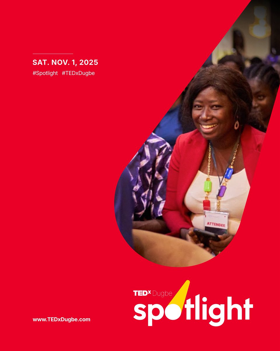 TEDx_Dugbe's tweet photo. Come out of the shadows and step into your spotlight this Saturday.

Tickets will be sold out soon. Get yours https://t.co/nicMLuoaL3 https://t.co/DijUFmzSYY
