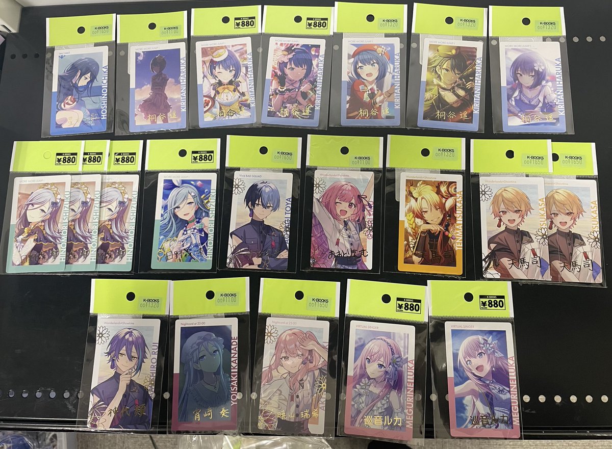 入荷情報】 プロジェクトセカイ エピカ（箔押し） 各種 入荷しました