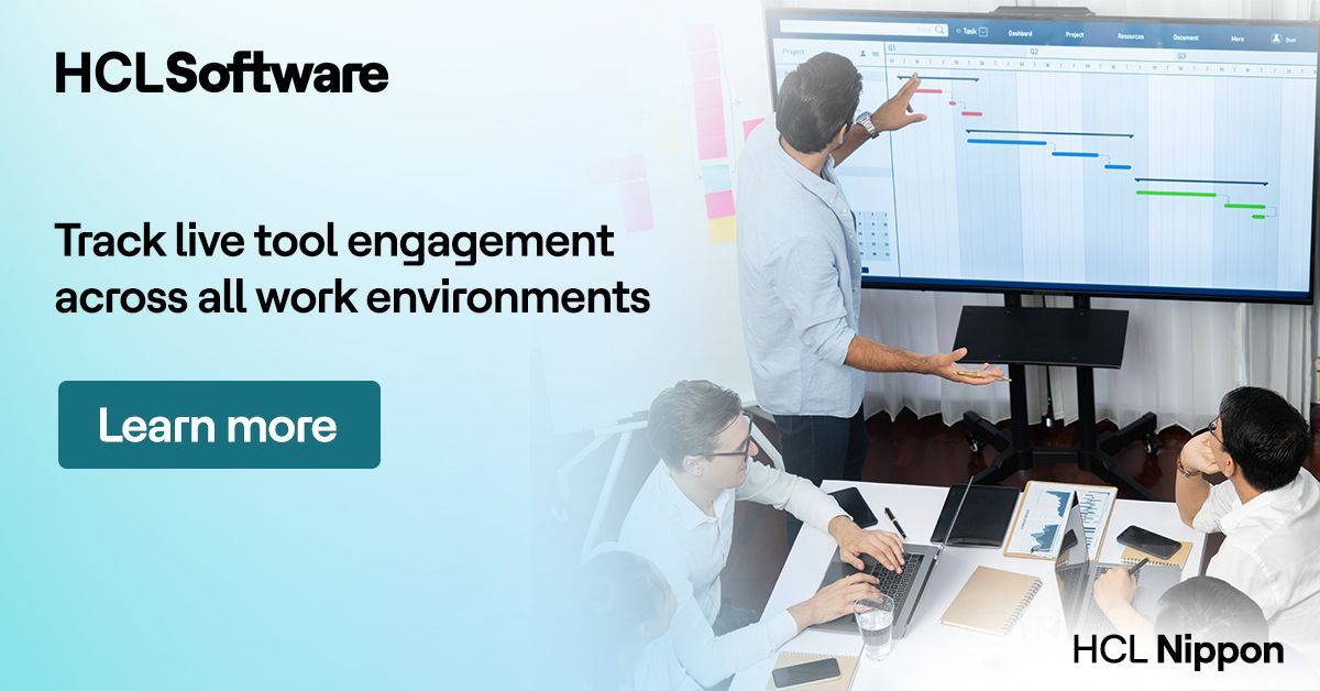 HCLSoftware's tweet image. Surface-level adoption masks deeper gaps. 
HCL Nippon verifies desktop-level AI and automation tool usage, preventing silent failures from becoming sunk costs.
Want to uncover the real story behind your AI investments?
Learn more: hclsw.co/z4eip2

#HCLNippon #HCLSoftware