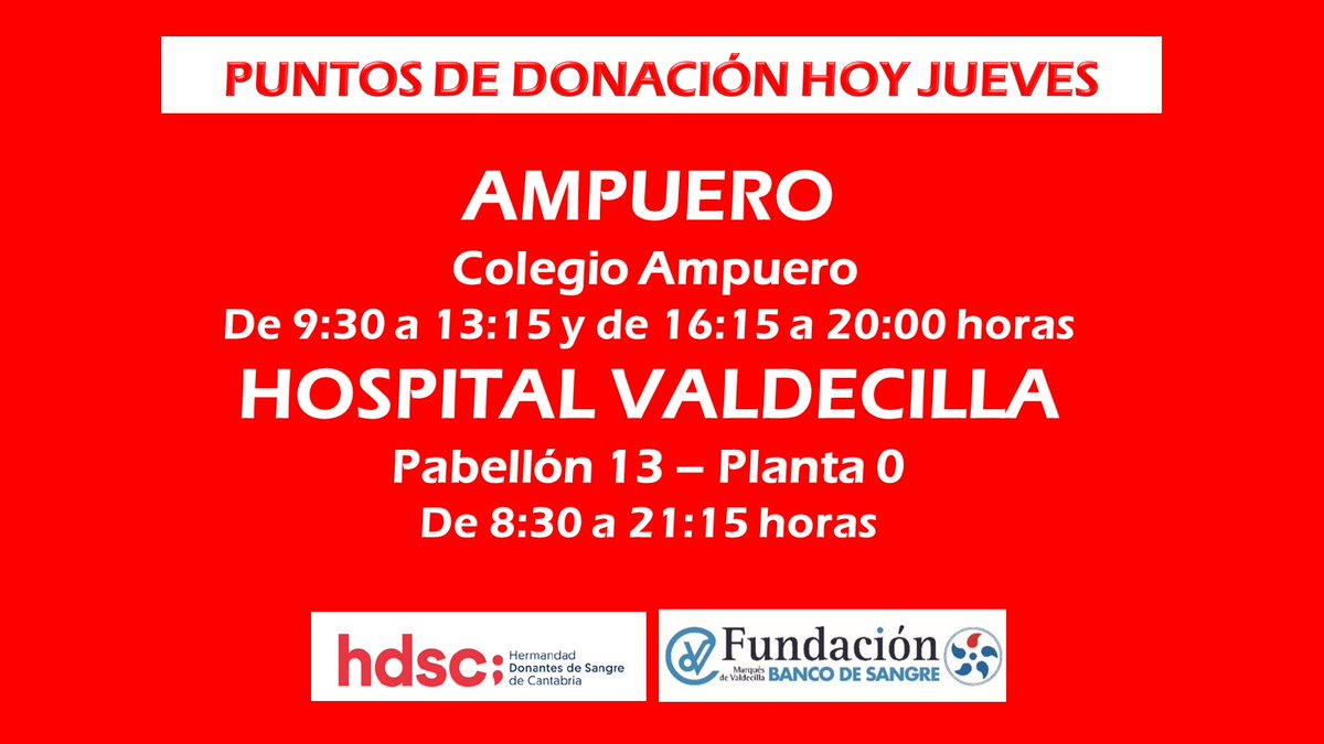 Hermandad Donantes (@hermandaddonant) on Twitter photo 