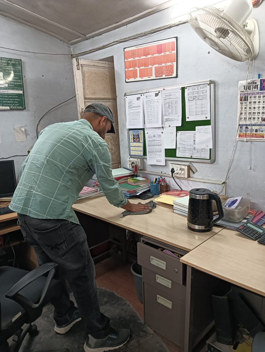 Cleanliness drive under Swachhata hi Sewa -2025 - Special Campaign 5.0 at HG Bilaspur, Mandi. #SpecialCampaign5_0