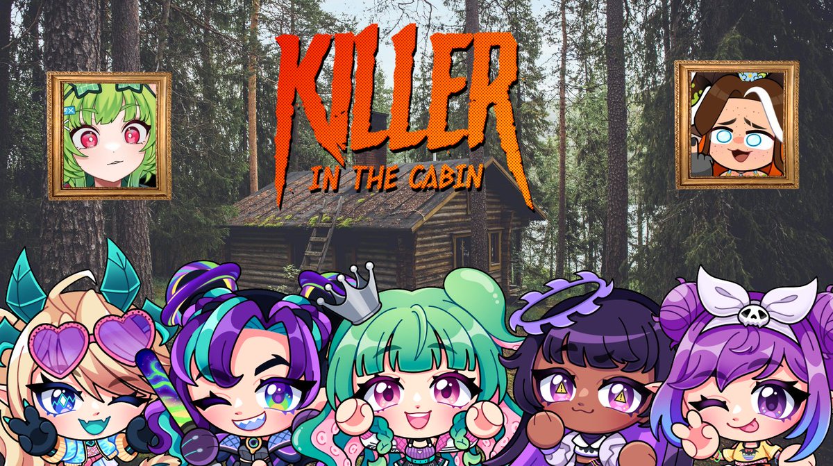 It's collab time with the Virtulantes and friends!
Join my group girls and our friends <a href="/ERRORCODIE/">Codie ➡️ errorcodie.bsky.social</a>  and BonnieBeeVT as we cause problems in a cabin where everyone is super nice and no one is evil :) 
Come hang!
twitch.tv/cali_calypso