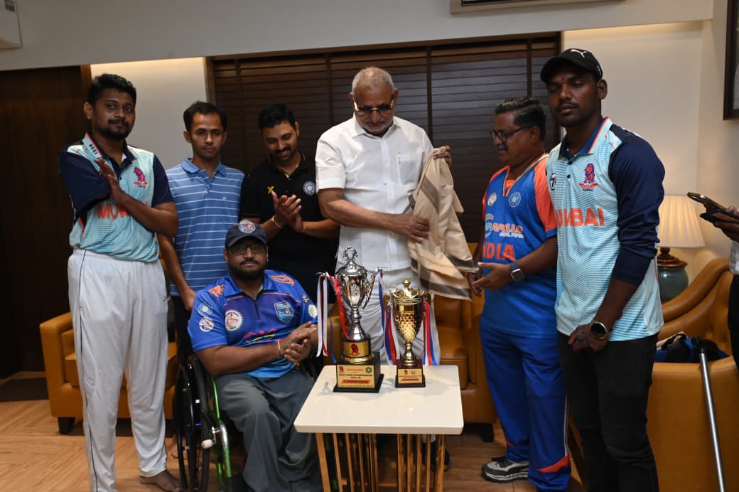 Mumbai Wheelchair Cricket Team tweet media