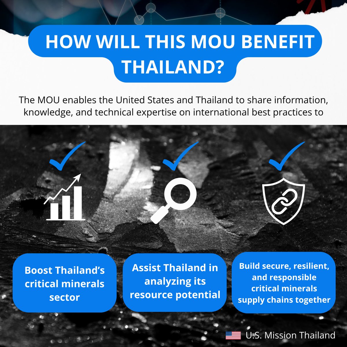 Decoding the Critical Minerals MOU: Why U.S.-Thailand Cooperation on Critical Minerals Matters | How will this MOU benefit Thailand?