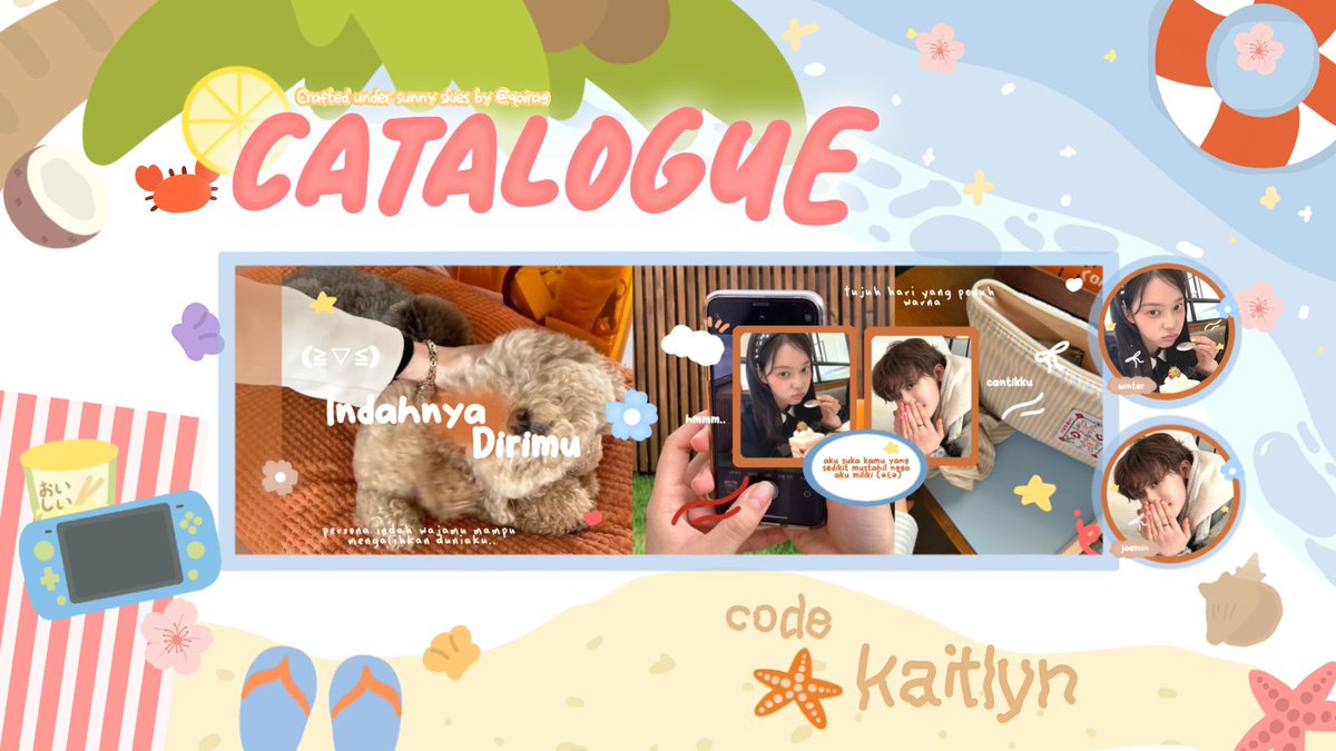 Any interaction are appreciated! 

Hai hai, Serena ada katalog layout single &amp; couple baru nih BOLEH tolong bantu ospek? jika tidak aman bisa dm aku baik baik iaaaa (dm always open untuk u oke?) 👀⭐

openk titipan juga untuk katalog dibawah dengan SPESIAL price!
#zonauang