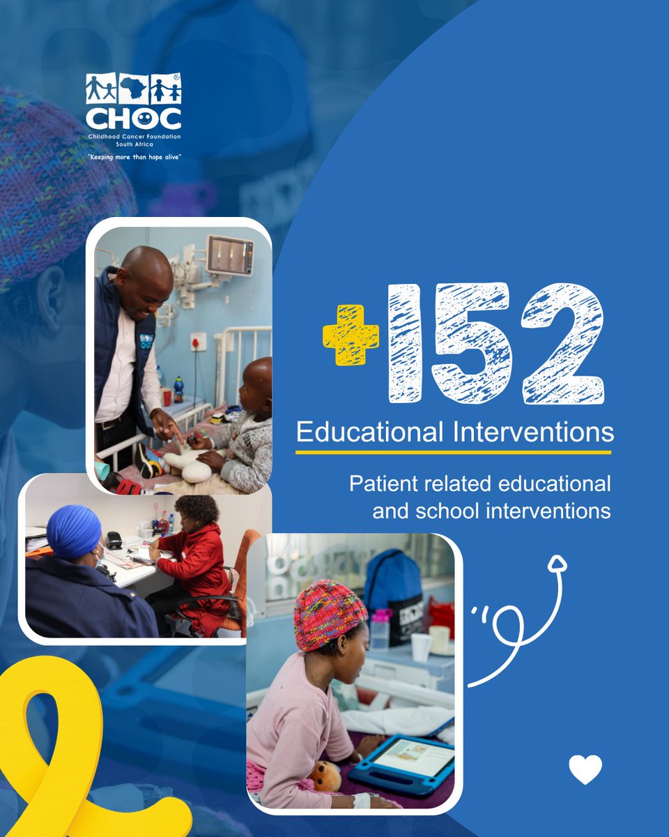 Hope looks like this:
+15,299 counselling contacts.
+16,842 psychosocial assessments.
+152 Educational interventions.

Our Psychosocial Support Team walks beside every child and teenager from hospital ward to the classroom, helping families to breathe again and to find strength.