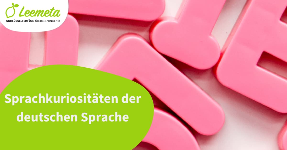 🎉 Warum lieben wir Deutsch? Weil es verrückt sein kann! 😄 Entdecken Sie in unserem neuen Blogbeitrag witzige Fakten über die deutsche Sprache – von langen Wörtern bis zu Palindromen. ➤ zurl.co/TA36o 
#Leemeta #Deutsch #Sprachfakten