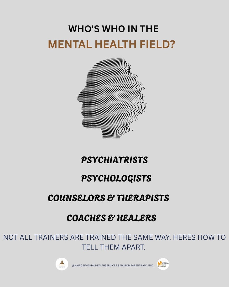 Not sure who to see for mental health support?

Psychiatrist – meds &amp; diagnosis
Psychologist – therapy &amp; testing
Counselor – guidance &amp; support
Therapist – deep emotional work
Coach – goals &amp; motivation
Healer – holistic care
#trending #MentalHealthMatters