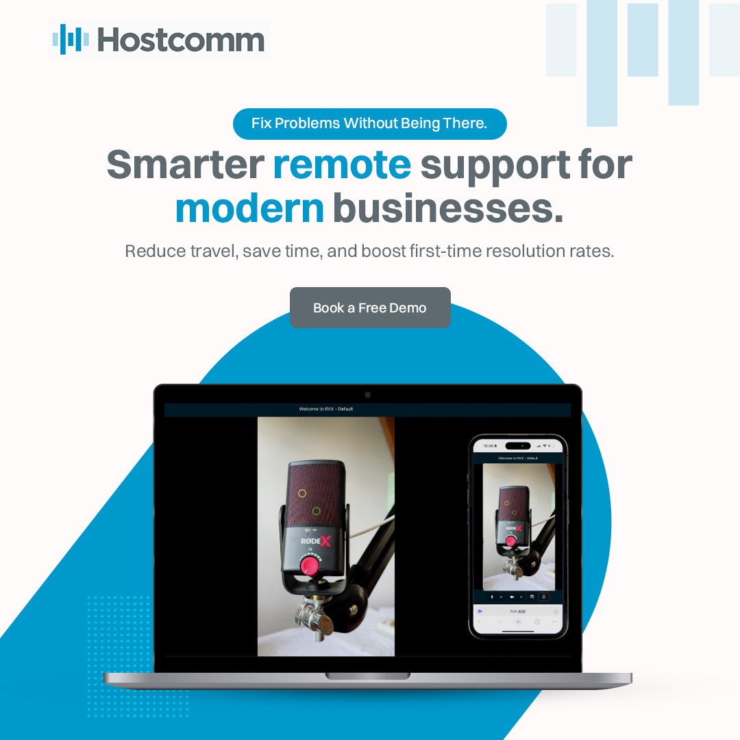HostcommAI's tweet image. Smarter remote support for modern businesses.
Reduce travel, save time &amp;amp; boost first-time resolution rates.

🎯 Book your free demo: calendly.com/lauren-connors…

#RemoteSupport #CX #Automation #AI #CustomerExperience #Hostcomm