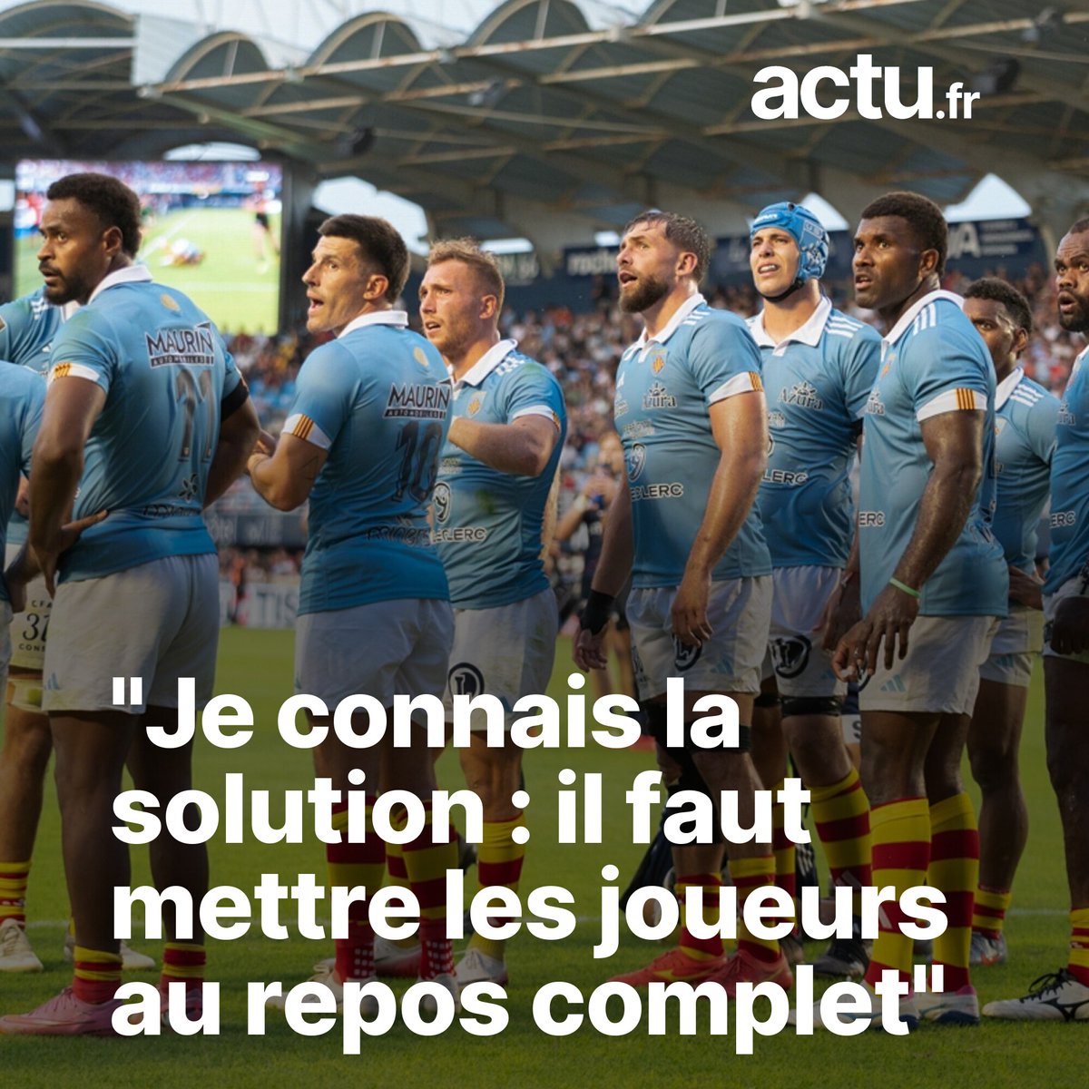 acturugby's tweet image. 🏉🔴🟡 Amoureux de l'Usap, il a proposé ses services. En vain. Mais espère toujours. Il tire un constat très dur sur ce qu'il a vu de Perpignan, et propose des solutions ▶️ actu.fr/occitanie/perp…

#Top14 #SPUSAP #Perpignan #rugby par @ClementMazella