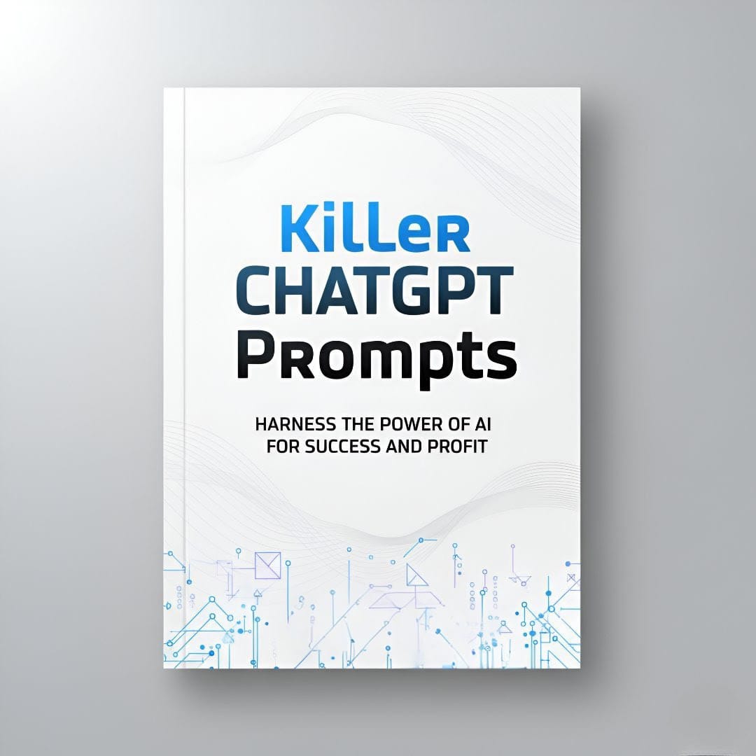 tech_with_joy's tweet image. ChatGPT turns ideas into money.
Knowing the right prompts is key.
That's why I'm giving away my ChatGPT Online Business and Ideas into Cash Bundle. 
Next 24hrs, it's FREE!
To get it, just:
→ Like + Repost
→ Comment "Chat"
→ Follow me (So I can DM)