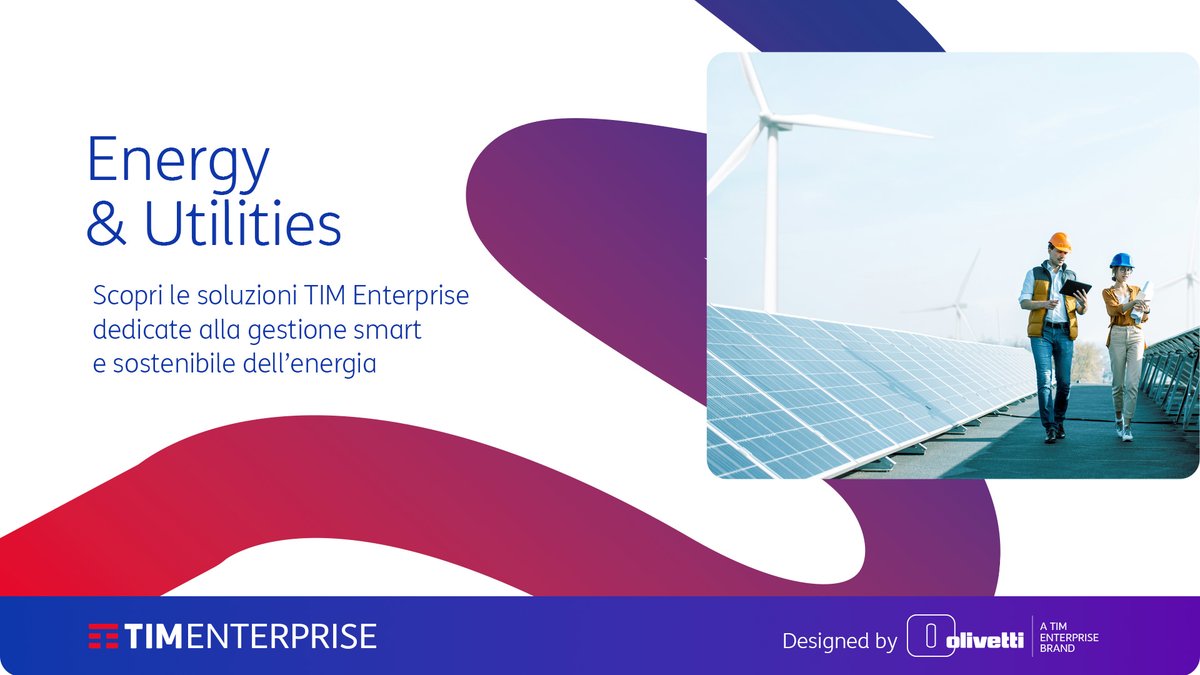 OlivettiOnline's tweet image. 💡 Con le soluzioni @TIM_Enterprise powered by #Olivetti in ambito 𝗘𝗻𝗲𝗿𝗴𝘆 &amp;amp; 𝗨𝘁𝗶𝗹𝗶𝘁𝗶𝗲𝘀 è possibile automatizzare le reti di distribuzione, ottimizzando l&apos;utilizzo delle risorse naturali ed energetiche.

Scopri i dettagli ➡️ timenterprise.it/energy-e-utili…

#TIMEnterprise