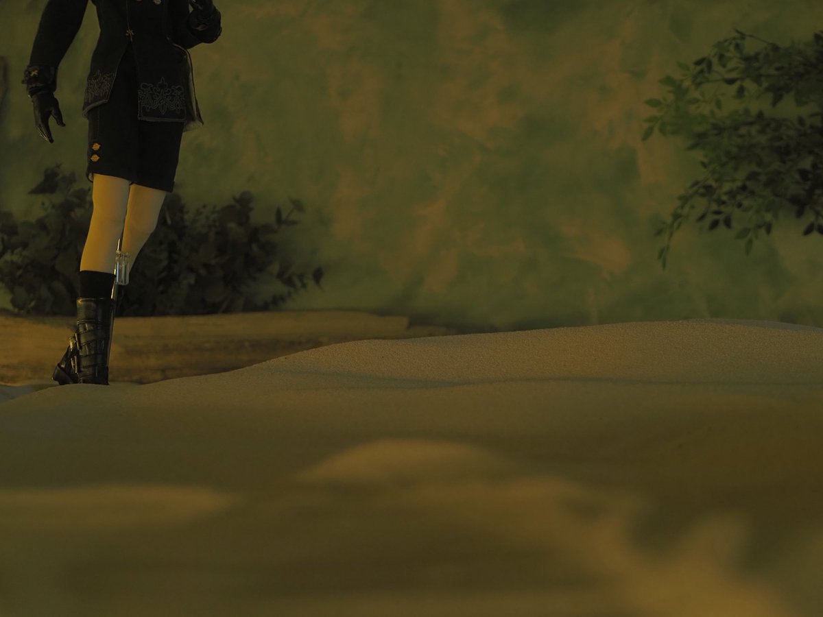 annaxxsui's tweet photo. 観測:砂地
古きものがそこに
#NieR_Automata
#DD9S https://t.co/VvPKtrBds2