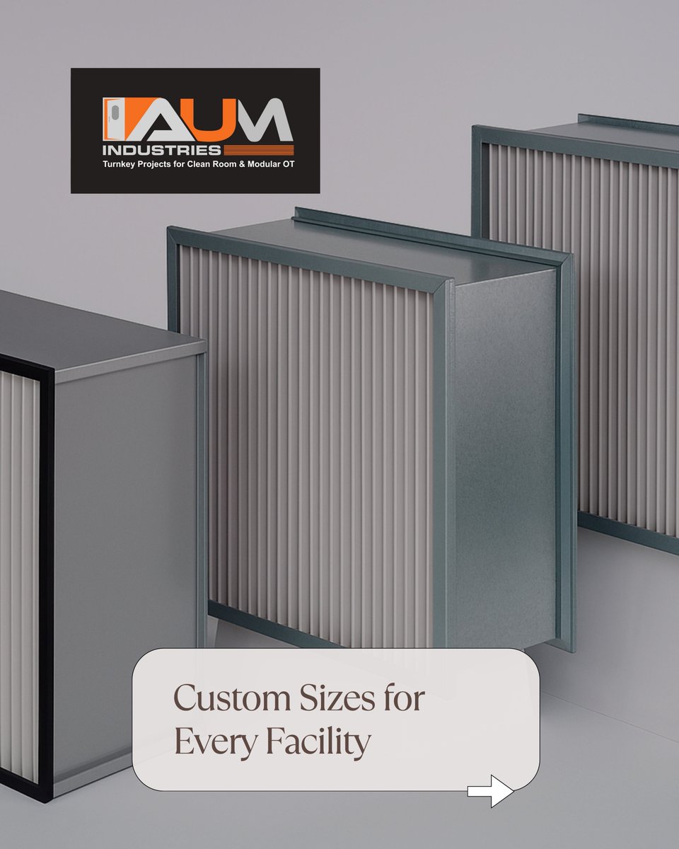 AumIndustries's tweet image. AUM Industries’ Modular OT &amp;amp; ICU solutions are designed for maximum safety, hygiene, and efficiency — creating advanced medical spaces that support precision care and patient comfort. 🌿

#ModularOT #ModularICU #AUMIndustries #HospitalInfrastructure #TurnkeyProjects #Cleanroom