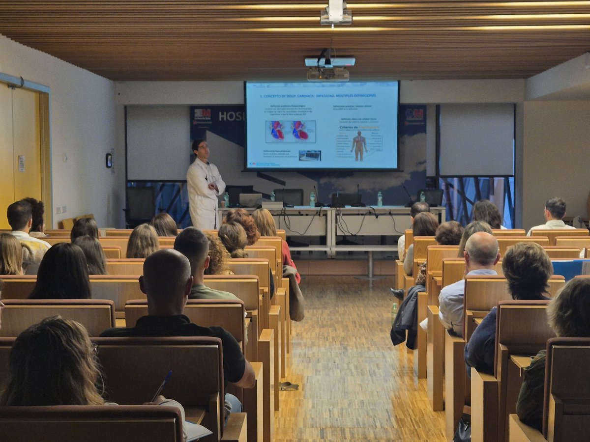 Hoy celebramos en el <a href="/Hosp_Villalba/">Hospital de Villalba</a> el IV curso de actualización en insuficiencia cardiaca dirigido a profesionales de #atención primaria
<a href="/quironsalud/">quirónsalud</a>  #saludcardiocasvular