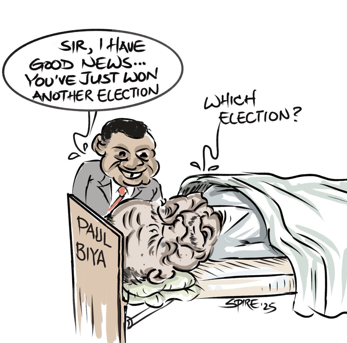 Le premier SGPR à avoir la SIGNATURE!! 

Ils ne vont pas lâcher eeeeh ! 

#FreeCameroon abeggggggg
#BiyaMustGo